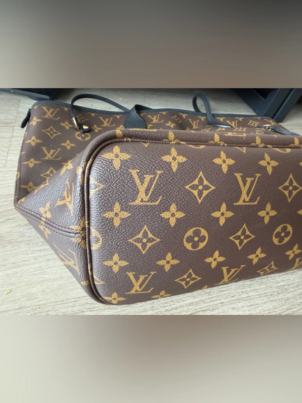 Louis Vuitton Reversible Neverfull Inside Out Black/Brown